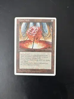 Mana Vault 4th Edition Mtg Magic The Gathering Card LP - Image 1