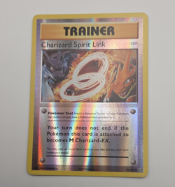 Pokemon Charizard Spirit Link 75/108 Evolutions Reverse Holo English Card - Image 1