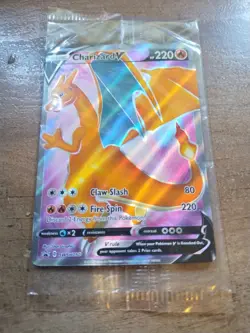 Charizard V SWSH050 SWSH: Sword & Shield Promo Cards Holo-NM - Image 1