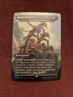 Perfect Defense - Defense of the Heart (Borderless) Secret Lair Drop Foil - Image 1