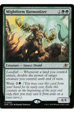 1x MTG Mightform Harmonizer - Edge of Eternities Rare! NM Mint! - Image 1