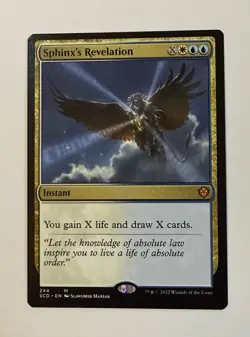 Sphinx's Revelation #244 (NM) (Non-Foil) (M) (SCD) Magic MTG - Image 1