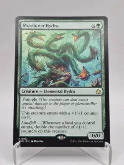 Mossborn Hydra (FDN 107) - MTG: Foundations - NM/M - Image 1