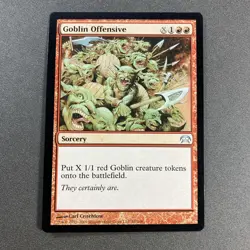 MTG Goblin Offensive Planechase Regular Magic The Gathering - Image 1