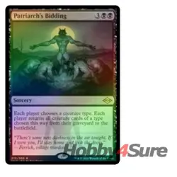 Foil Patriarch's Bidding M/NM Magic: The Gathering MTG Modern Horizons 2 - Image 1