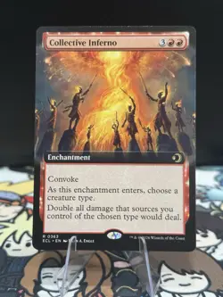 MTG: Lorwyn Eclipsed - Collective Inferno (Extended Art) Regular R 0363 - Image 1