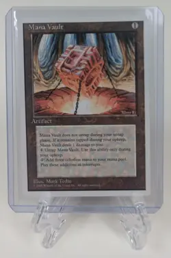 MTG - Mana Vault | Fourth Edition | NM | 4th Edition | Magic The Gathering - Image 1