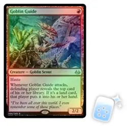 FOIL GOBLIN GUIDE Modern Masters 2017 Magic MTG MINT CARD - Image 1