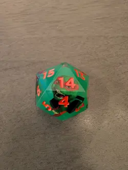 Ninja Turtles Michelangelo Spindown D20 Legendary Limited Edition - TMNT MTG - Image 3