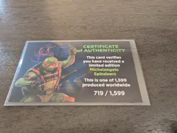 Ninja Turtles Michelangelo Spindown D20 Legendary Limited Edition - TMNT MTG - Image 5