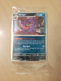 Pokemon TCG Perfect Order Gengar EB Games Exclusive Stamped Promo 50/88 Sealed - Image 1