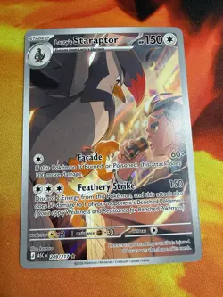 Pokemon Larry's Staraptor ASCEN 249/217 Illustration Rare - Image 1