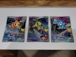 pokemon ascended heroes First Partners Piplup Turtwig Chimchar Set 30th Anv - Image 1