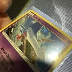 Pokemon Black Star Promos Latios #SM88 Cosmos Holo With Swirl - Image 3