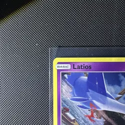 Pokemon Black Star Promos Latios #SM88 Cosmos Holo With Swirl - Image 5