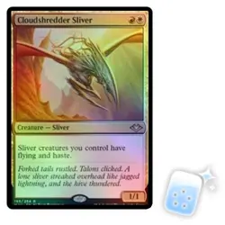 FOIL CLOUDSHREDDER SLIVER Modern Horizons Magic MTG MINT CARD - Image 1