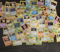 Pokemon TCG Base Set Lot 31 Common and Uncommon Lightly-Heavily Played - Image 1