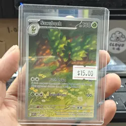 Pokemon TCG Sawsbuck Sv: White Flare 092/086 Illustration Rare Holo 130HP - Image 1