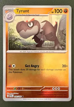 Pokemon TCG Tyrunt 44/88 Perfect Order ME3 Reverse Holo NM - Image 1