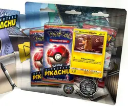 Pokemon TCG: Detective Pikachu Case File - 3 Pack Blister *New & Factory Sealed* - Image 2