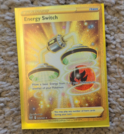 Pokemon TCG Energy Switch 212/195 Silver Tempest Secret Rare Holo Trainer Eng - Image 1