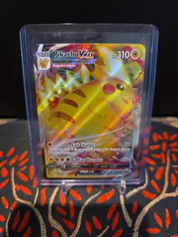 Pikachu VMAX Full Art Pokemon TCG SWSH286 Black Star Promo NM - Image 1