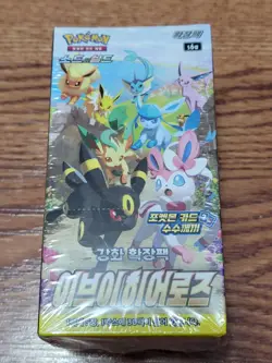 Pokemon TCG: Eevee Heroes s6a Korean Booster Box New & Sealed - Image 1