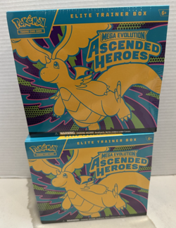 Pokemon TCG Ascended Heroes ETB Elite Trainer Box New Sealed x2 - Image 1
