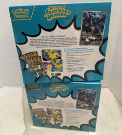 Pokemon TCG Ascended Heroes ETB Elite Trainer Box New Sealed x2 - Image 3