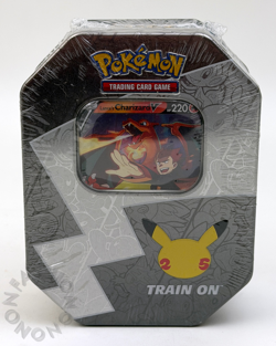 Pokemon TCG 25th Anniversary Celebrations Tin Lance's Charizard V - SEALED 820650809880 - Image 1