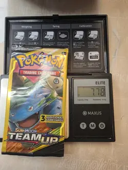 🔥💎 HEAVY Pokemon Team Up Booster Pack 7.78g ⚡ POSSIBLE HOLO 🔥 SEALED 💎🔥 - Image 5