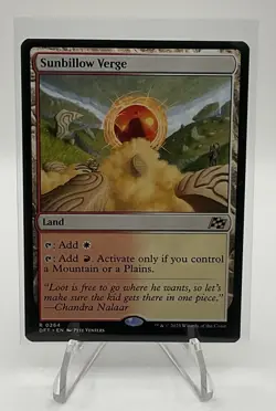 MtG Sunbillow Verge DFT Aetherdrift MTG #264 RARE Unplayed Non-foil - Image 1