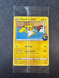 Sealed Pikachu on the Ball Pokemon Futsal 001/005 Pokemon - Image 1