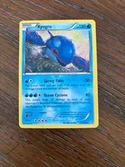 Pokemon TCG Ocean's Core Theme Deck - Used, Open Box, Deck Only-X&Y Primal Clash - Image 4