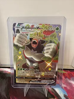 Rillaboom Vmax - SV106/SV122 Shining Fates FULL ART SHINY Rare Pokemon - NM/MINT - Image 1