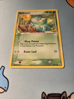 [NM] Bulbasaur - 54/112 - EX FireRed & LeafGreen Regular Rare Pokemon TCG - Image 2