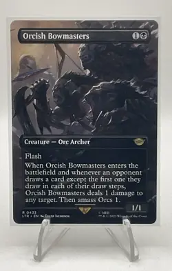 Orcish Bowmasters (Borderless) #433 Lord of the Rings LTR Magic MTG Non-Foil - Image 1