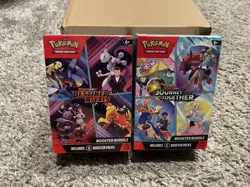 2 Pokemon Booster Bundles Destined Rivals and Journey Together - Image 1