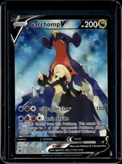 Pokemon SWSH10: Astral Radiance Trainer Gallery Garchomp V TG23/TG30 - Image 1