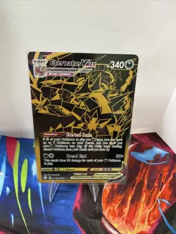 Eternatus VMAX SV122/SV122 Secret Rare Gold Pokemon Shining Fates TCG NM - Image 1
