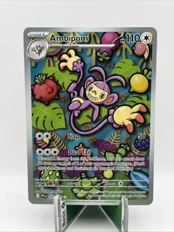 Pokemon TCG - Ambipom 107/094 : Illustration Rare - Phantasmal Flames NM - Image 1