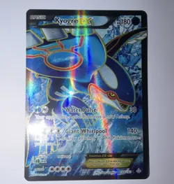 Pokemon Kyogre EX 148/160 XY - Primal Clash Full Art Ultra Rare Holo 180 HP - Image 1