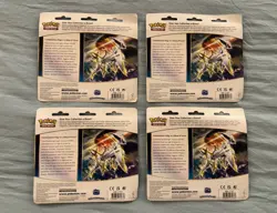 (Lot Of 4) Pokemon Brilliant Stars 3 Pack Blister Glaceon Promo Sealed - Image 2