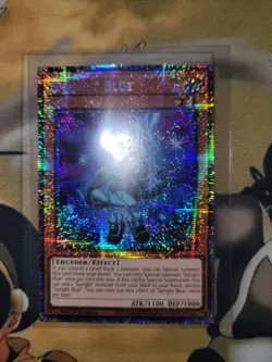 RA05-EN021 Spright Blue Starlight Rare 1st Ed YuGiOh - Image 1