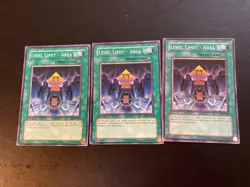 Yugioh Level Limit - Area B NM SD3-EN024 AST-093 1st Edition - Image 1