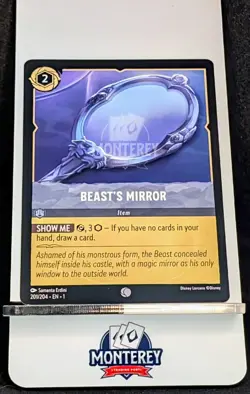 BEAST'S MIRROR NM-MINT Disney Lorcana TCG non holo EN1 - Image 1