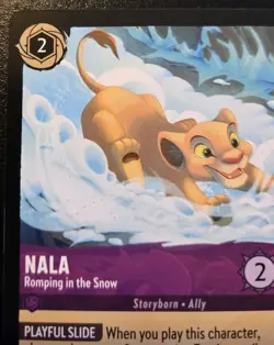 Nala - Romping In The Snow 35/204 Common Winterspell Disney Lorcana TCG - Image 2