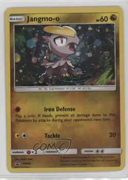 Jangmo-o Pokemon Sun & Moon Black Star Promo #SM40 - Image 1