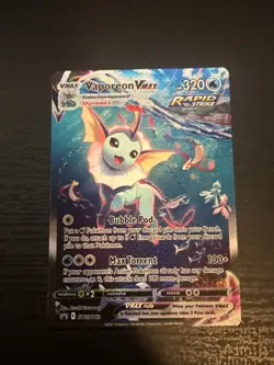 Vaporeon VMAX SWSH182 SWSH: Sword & Shield Promo Cards Holo NM - Image 1