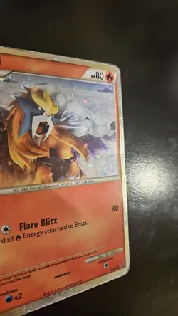 Entei - HGSS20 Holo Card HGSS Promos - HP - Image 2